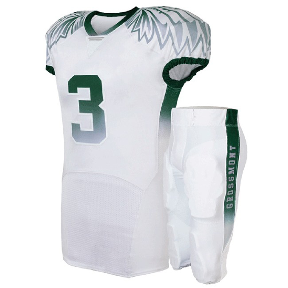 Sublimation Custom Design American Football Uniform 