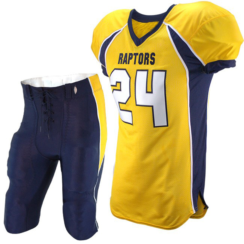 Sublimation printed American Football Uniform 